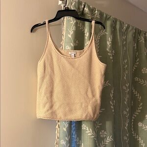 Nine West Beige Knit Camisole
